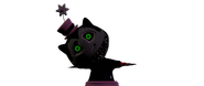 Ink-Blot Ortensia after leaving CAM 1, with green eyes.