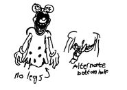 Concept art for Shade Minnie.