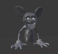 The Face made from scratch.