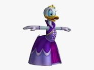 DaisyduckKH2.png (150 KB) The Daisy Duck's model from Kingdom Hearts 2 that was used as base for her design.