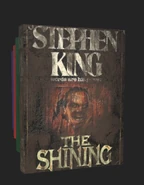 A screenshot of some books, used as a prop for the intro sequence.