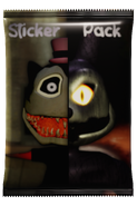 A render of Bent Ortensia and Ink-Blot Oswald in the Sticker Pack.