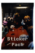 A render of Oswald in the Sticker Pack.
