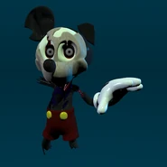 Ink-Blot MickMick’s render in the Extras.