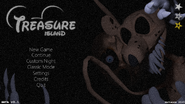Orange's scrapped Easter Egg in the menu for Treasure Island.
