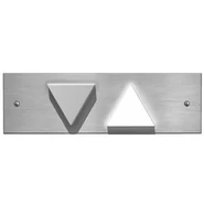 An unused texture for a set of elevator buttons.