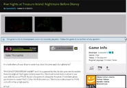 Screenshot of the game page.