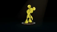 The Golden Photo-Negative Mickey trophy.