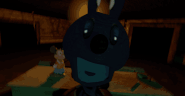 Oswald's early jumpscare (V2). It is identical to the final jumpscare in terms of animation apart from having an extra frame.