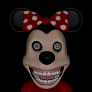 An early model of Impure Mouse. Note the human eyeballs. This render was heavily implied to be part of a lost test animation on the Project D.I. wikia.