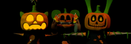 Pumpkin Ortensia, Pumpkin Oswald, and Pumpkin Mouse in the game header.