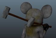 A render of Mascot Photo-Negative Mickey that was shared on Radiance's Twitter account.