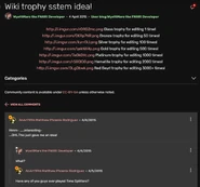 The inspiration for the challenge trophies.