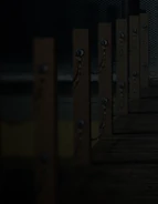 Cropped screenshot of the loading dock used in the intro of the game.