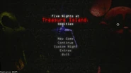 Five Nights at Treasure Island: Oddities main menu. (Easter Egg)
