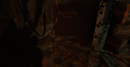 The Staff Area door closing with Oswald in the room.