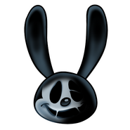 Oswald's Game Jolt sticker in commercial design.