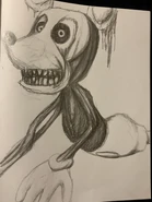 Corrupted Face's concept art.