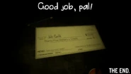 The paycheck you get after beating the Night 5.