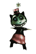 Inkblot Ortensia in the Extras menu.