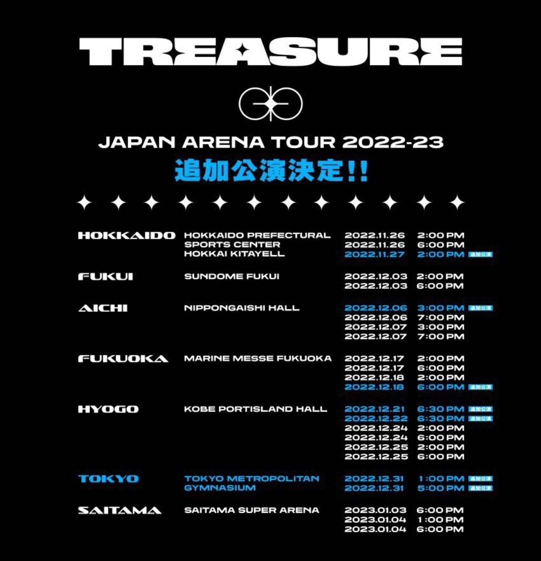 Treasure Japan Arena Tour 2022-23 | TREASURE Wiki | Fandom