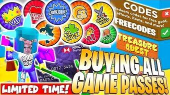 Video Buying All Passes All Free Codes Leaked Bright Beach Treasure Quest Update 6 Mushroom Roblox Treasure Quest Wiki Fandom - robux cards codes free youtube live stream