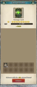 TOS Card Maxing