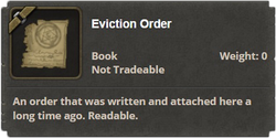 Eviction order