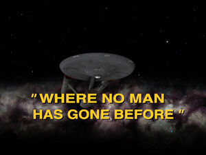 Where No Man Has Gone Before title card