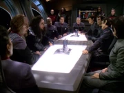 Die Föderationsallianz verhandelt über die Offensive gegen das Dominion.