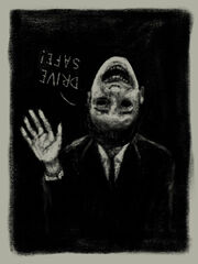 The Man With The Upside-Down Face/Gallery | Trevor Henderson Wiki | Fandom