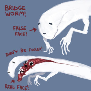 User blog:SharkPuppet108/Bridge Worm Jumpscare Green Screen Remake V2