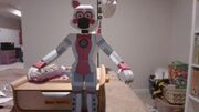 Funtime Foxy Papercraft (In Progress)