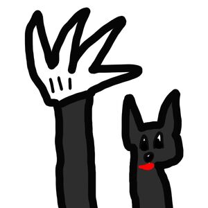 A Drawing of Cartoon cat in ibisPaint X
