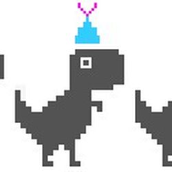 Chrome Offline Dino Game May Get a Birthday Mode