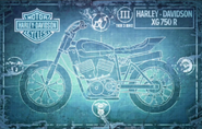 Harley-Davidson XG750R Blueprint
