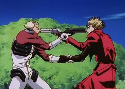 Trigun: Quem é Vash Estouro da Boiada? - Quadro X Quadro