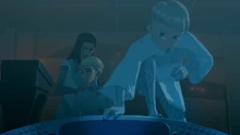 Rem helping Vash and Knives escape