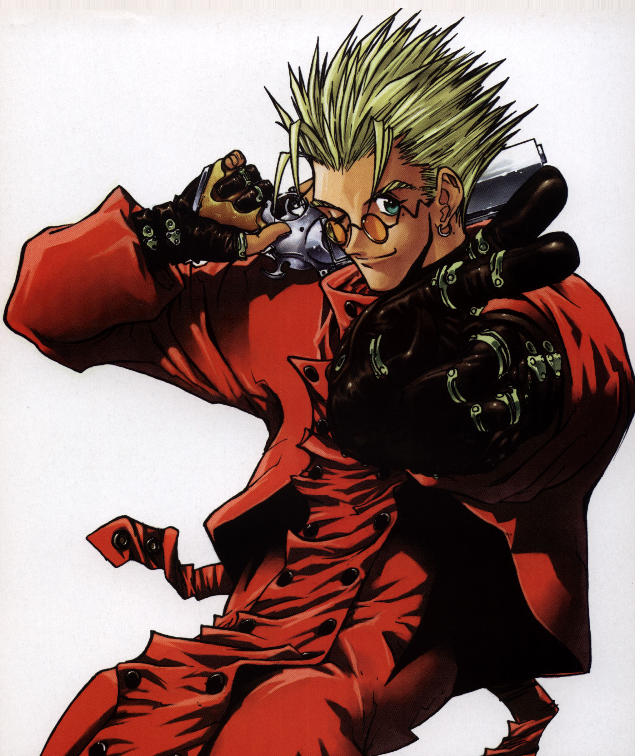 Trigun (1998): Em busca de um mundo de amor e paz. 