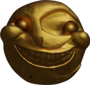 A render of the comedy mask.