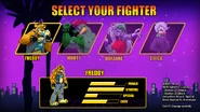 Glamrock Freddy seen on the character select screen.