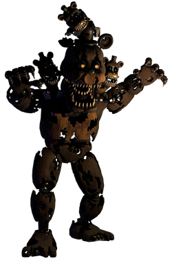 Fnaf Nightmare Freddy Png, Transparent Png - vhv