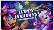 Glamrock Freddy seen on some holiday promotional art.