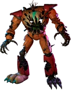 A render of Ruined Freddy without the added eyeball.
