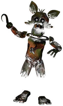 Withered Foxy Alternate Jumpscare png