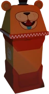 A render of the Freddy trash bin.