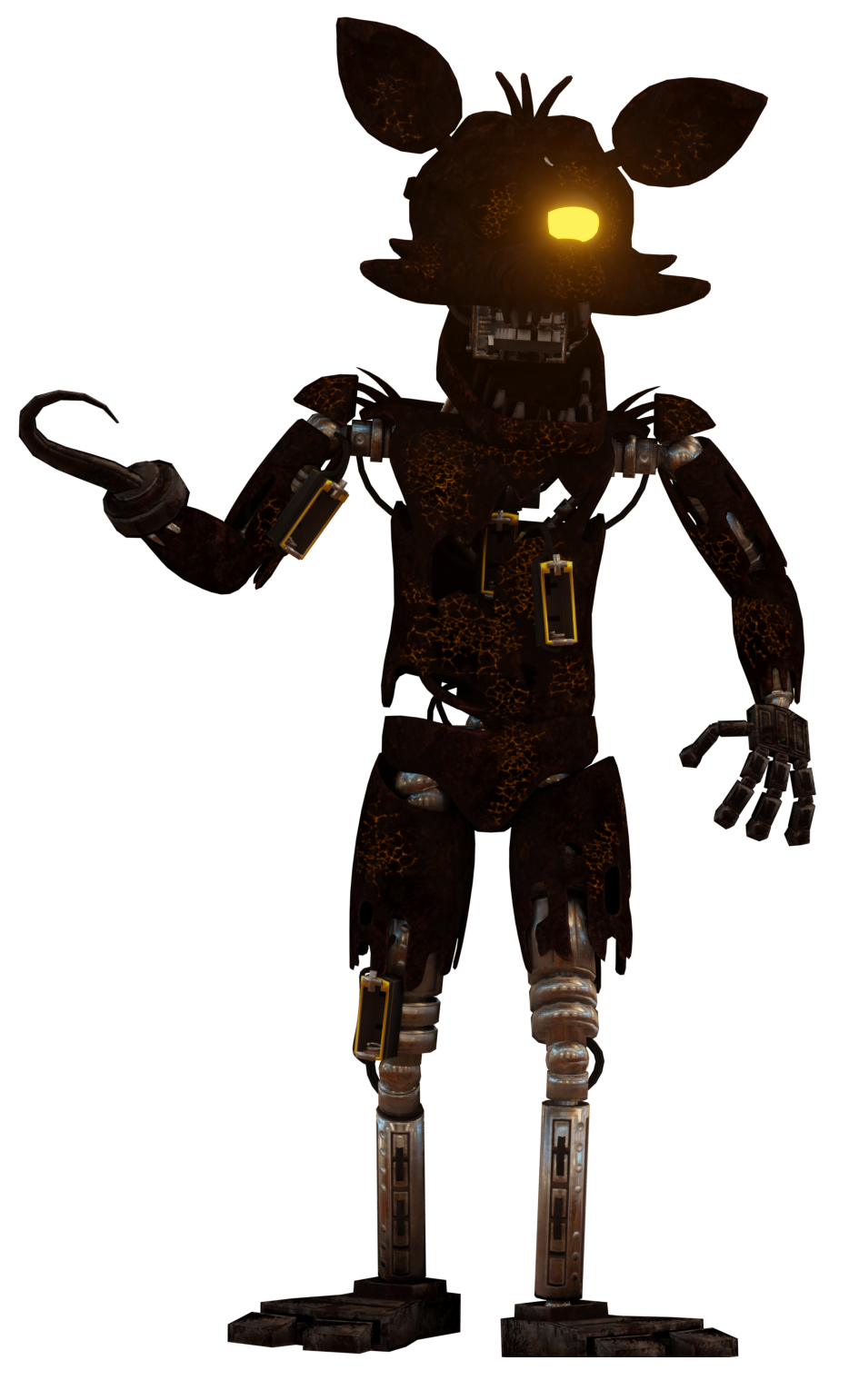 Fan Casting Christopher McCullough as Withered Foxy in Five nights