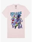 The Hot Topic Roxanne Wolf shirt.