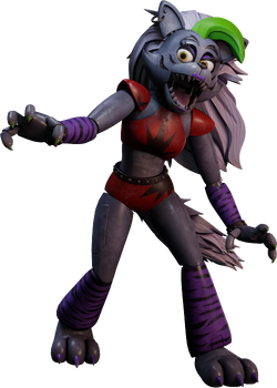 Character Renders Day 6 Roxanne Wolf  by Crimsonsaber  Fur  Affinity dot net