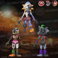 Eclipse's action figure seen with the other RUIN figures.